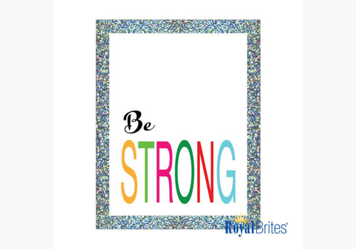 Holographic Poster Board Royal Brites