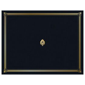 Classic Linen Black Certificate Holders Gold Foil 45331 TRS (3)