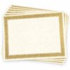 Flourish Gold Foil Award Certificates 45492