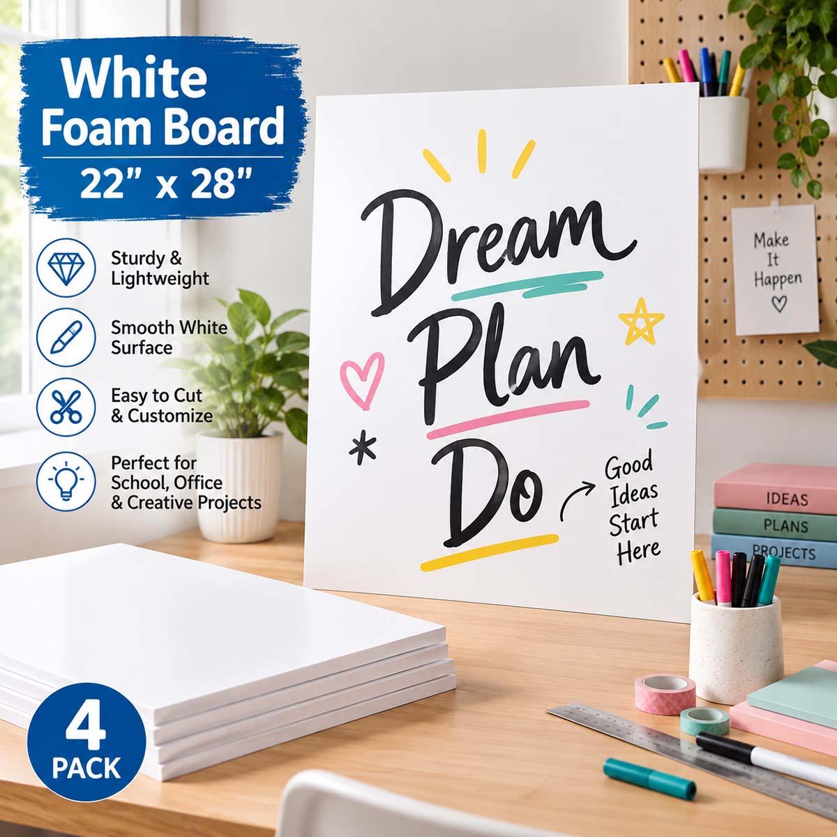 Foam Board White 26824 3