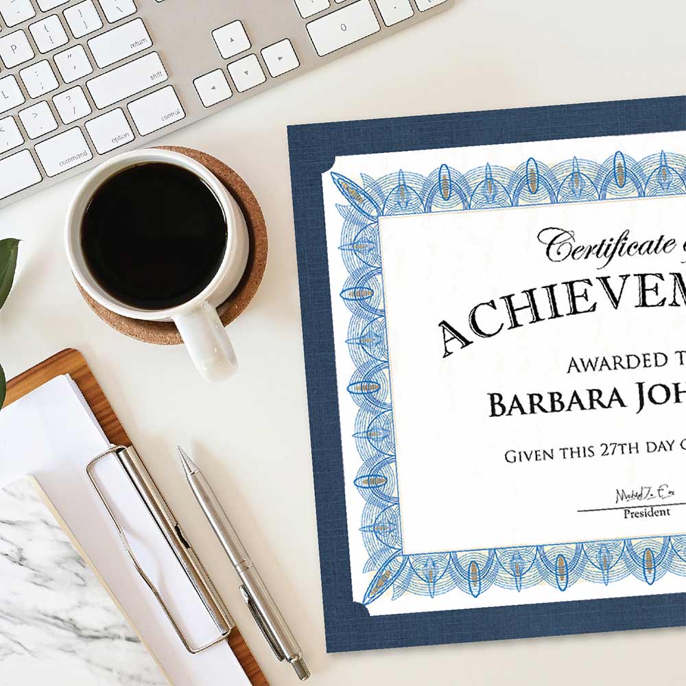 Geographics Smooth Navy Certificate Holders 47835 (1)