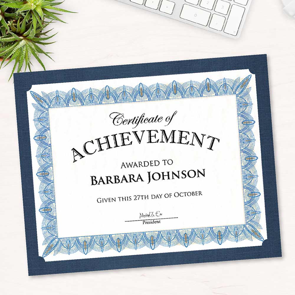 Geographics Smooth Navy Certificate Holders 47835 (5)