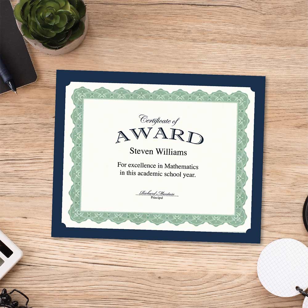Geographics Smooth Navy Certificate Holders 47835 (7)