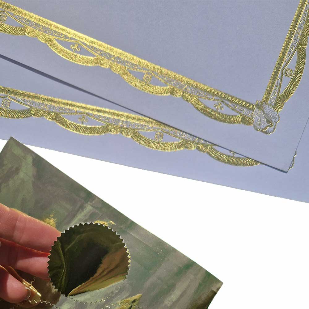 Imperial Gold Foil Certificates 48766 (5)