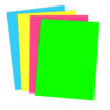 Neon Assorted Poster Board Pink Green Canary Blue 17 pt 22 x 28