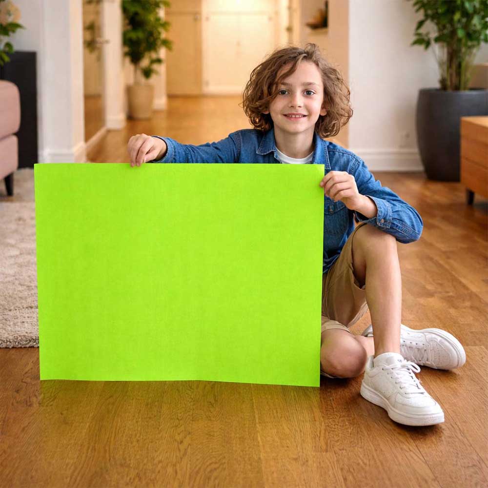 Neon Green Poster Board Fluorescent 23304 (9)