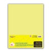 Premium 2 Sided 22″x28″ Yellow Poster Board Water & Fade Resistant 40 Sheets (1)