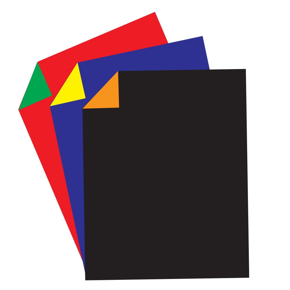 Primary Assorted Poster Board Two Cool® Colors 27416 (1)