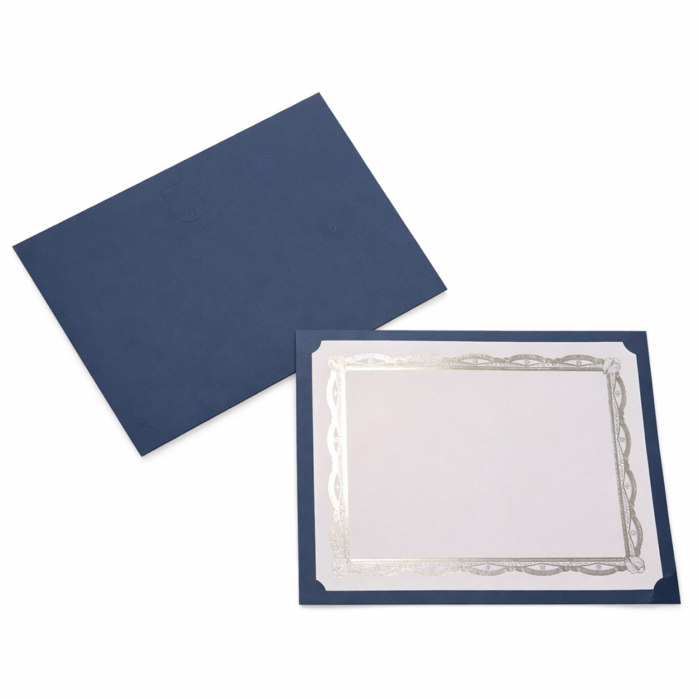 Smooth Navy Certificate Holders 47835 (1)