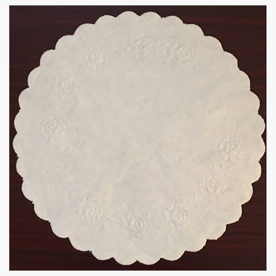 8 in Rose Embossed Paper Doilies Royal Lace 500 75181 2