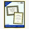 Black Certificate, Diploma, Award Frame Gold Foil Geographics