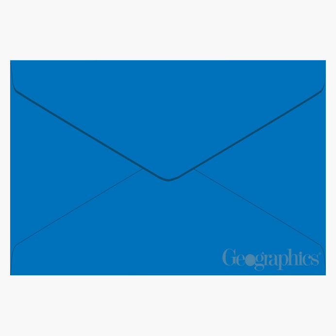 Blue Greeting Card Envelopes A9 Geographics 48463