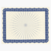 Braided Blue Award Certificates Geographics 53049