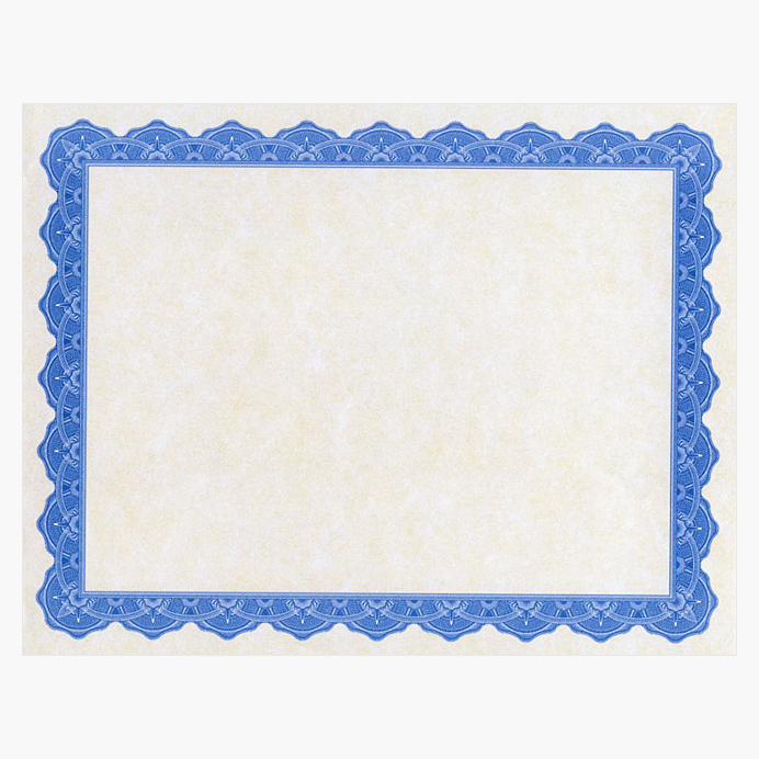 Copen Blue Award Certificates Geographics 45640