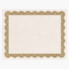 Cream Standard Award Certificates Geographics 47451