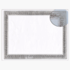 Flourish Silver Foil Award Certificates Geographics 45639