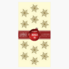 Frost Ivory Christmas Seals Gold Silver Foil Geographics 48740W