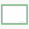 Green Award Certificates Silver Foil 65 lb Geographics 48763