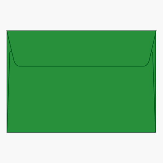 Green Greeting Card Envelopes A9 Geographics 48466