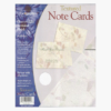 Handmade Textured Note Cards w Envelopes Geographics 45454