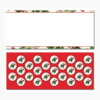 Holly and Ivy Border Christmas Envelopes Seals No 10 49104