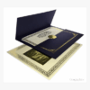 Metallic Blue Presentation Certificate Kit Geographics 47481