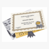 Optima Gold Award Certificate Kit Geographics 47480