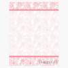 Pink English Rose Letterhead 2 sided Geographics 49238
