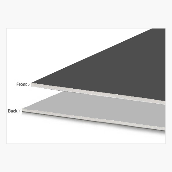 20" x 30" Royal Brites Foam Board Gray Charcoal Two Cool Colors