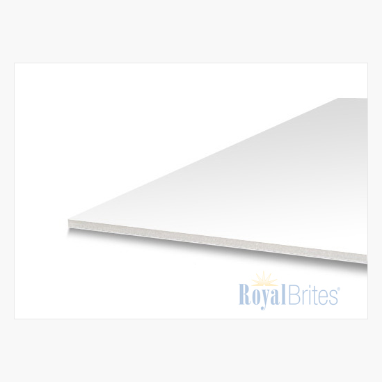 Foam Board White White 20"x30" Royal Brites Made in USA