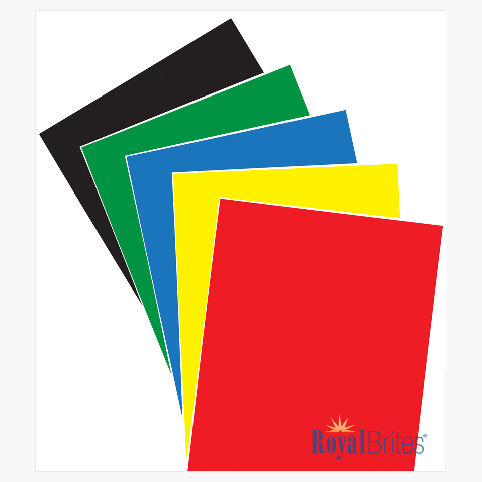 Royal Brites Poster Board Heavyweight Primary Colors 22 x 28 24204