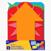 Royal Brites Poster Board Shapes Primary Colors 11 x 14 27382B