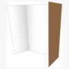 Royal Brites Project Board Tri Fold White Kraft 36 x 48 27145