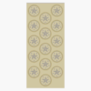 Geographics Star Certificate Seals Gold & Silver Foil, 1.25" dia. are for graduation events