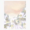 Winter Scene Christmas Letterhead Geographics 49738W