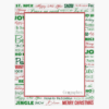 Words Christmas Letterhead Geographics 48735W