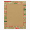 Words Christmas Letterhead Red Green Foil Geographics 49745W
