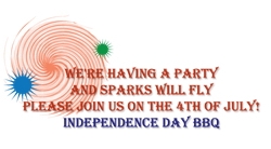 4th of July Party Invitations 7 Clip Art Geographics
