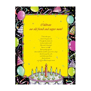 Adult’s 40th Birthday Invitation 9 Template