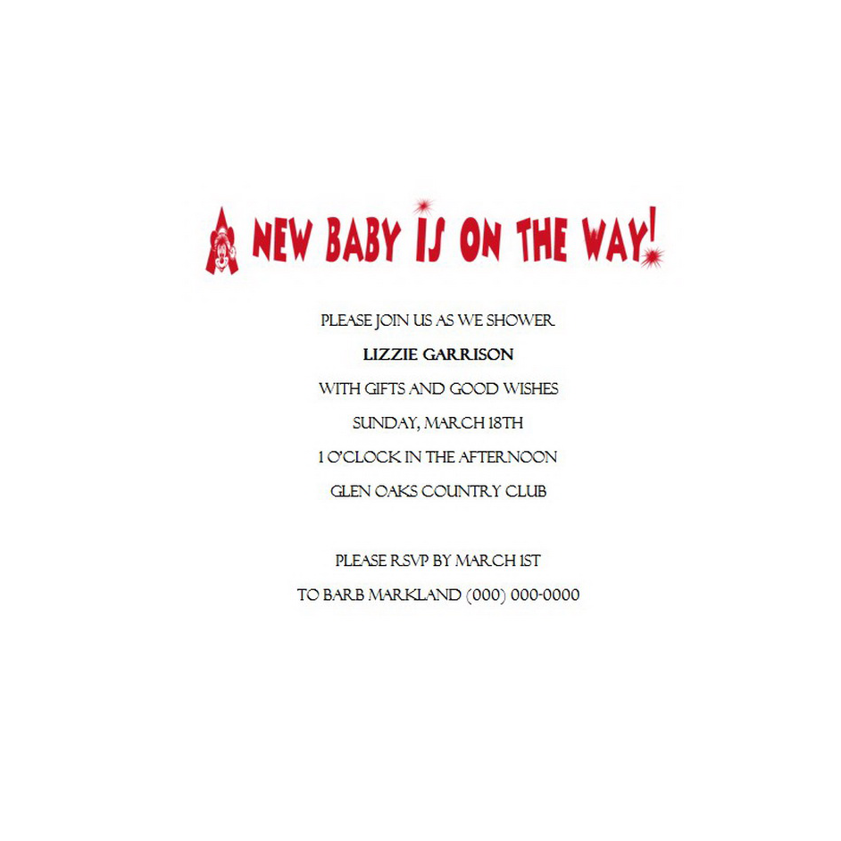 Baby Shower Friends Hosting Announcements Free Template Image Geographics 1