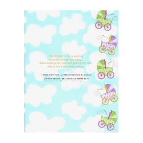 Baby Shower Friends Hosting 8 Template