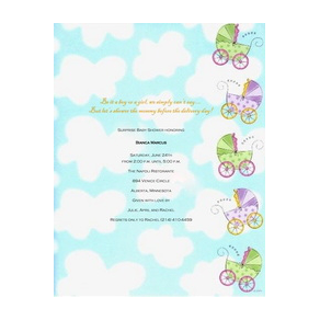 Baby Shower Surprise Shower 4 Template
