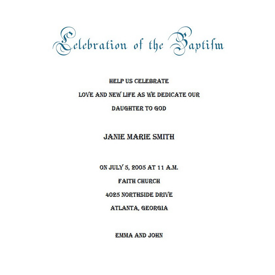 Baptism Christening Invitations Free Template Image Geographics 4