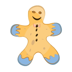 Christmas Cookie Clip Art 1