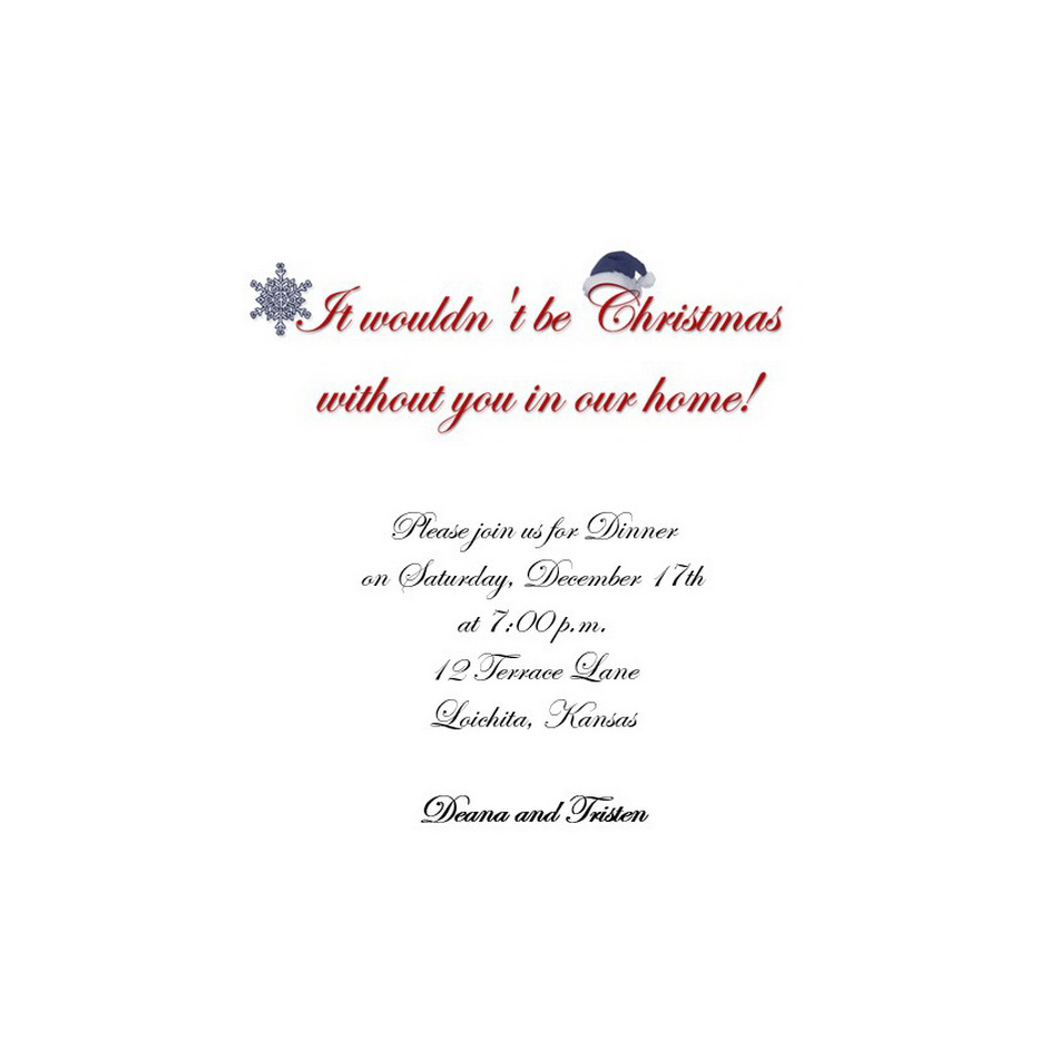Christmas Party Invitation Free Template Image Geographics 1