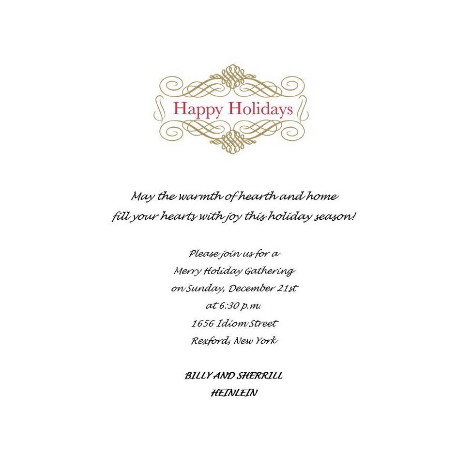 Christmas Party Invitation 6 Template | TheRoyalStore