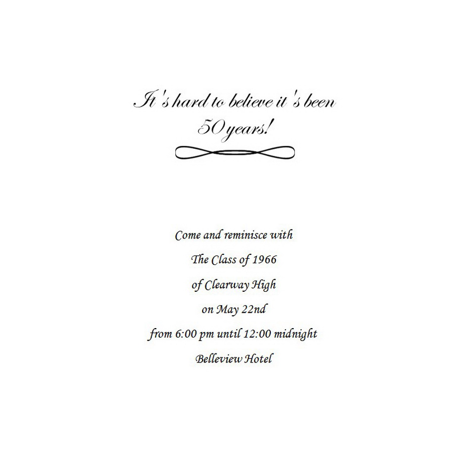 Class Reunion Invitation Free Template Image Geographics 2