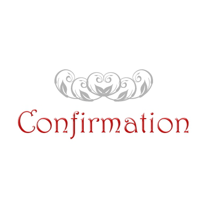 Confirmation Invitation 2 Clip Art