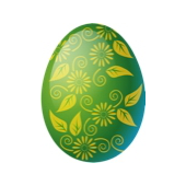 Easter Egg Green Clip Art