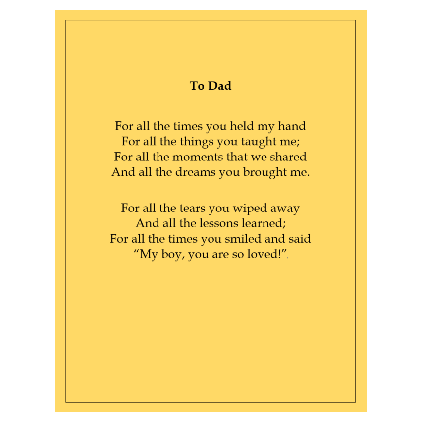 Father&#39s Day Cards 3 Template